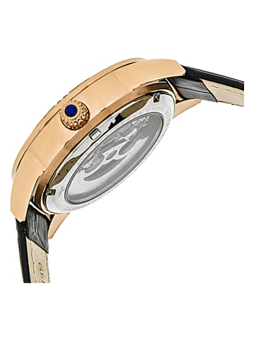 Empress Automatikuhr "Godiva" in Schwarz/ Gold