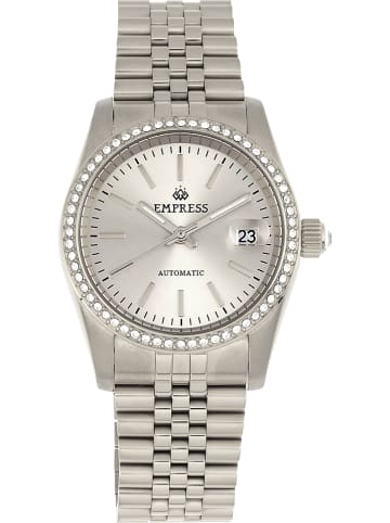 Empress Automatisch horloge "Constance" zilverkleurig