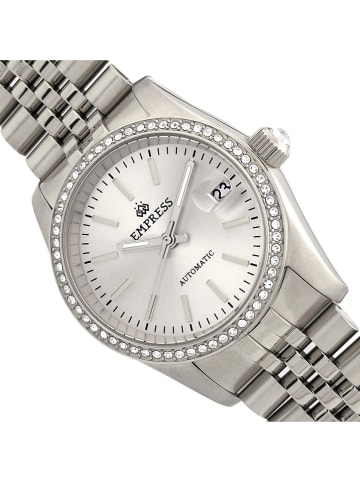 Empress Automatisch horloge "Constance" zilverkleurig