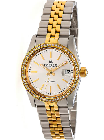 Empress Automatikuhr "Constance" in Silber/ Gold