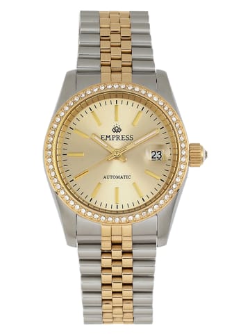 Empress Automatisch horloge "Constance" zilverkleurig/goudkleurig