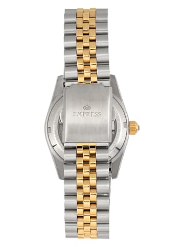 Empress Automatikuhr "Constance" in Silber/ Gold