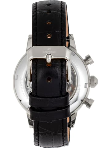 Empress Automatikuhr "Beatrice" in Schwarz/ Silber