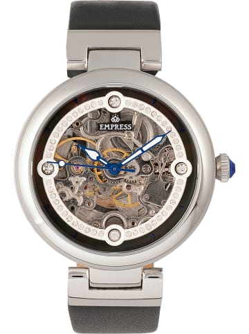 Empress Automatikuhr "Adelaide" in Silber/ Schwarz