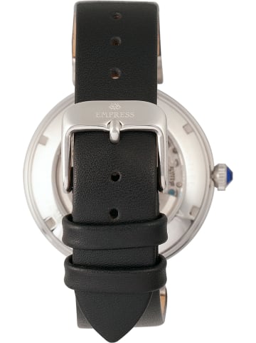 Empress Automatisch horloge "Adelaide" zilverkleurig/zwart