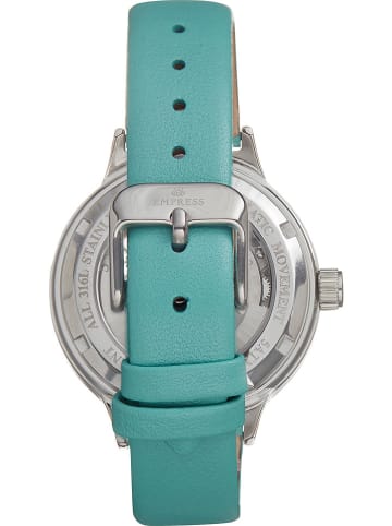 Empress Zegarek automatyczny "Alice" w kolorze srebrno-turkusowym