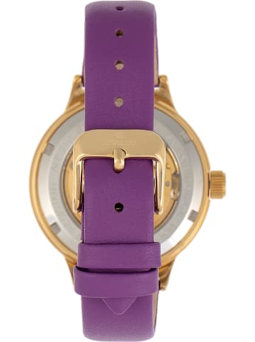 Empress Automatikuhr "Alice" in Lila/ Gold/ Beige