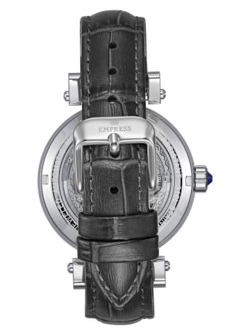 Empress Zegarek automatyczny "Theodora" w kolorze srebrno-czarnym