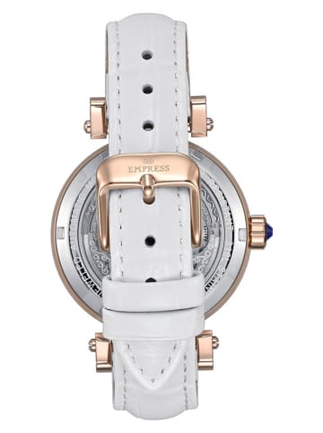 Empress Zegarek automatyczny "Theodora" w kolorze różowozłoto-białym