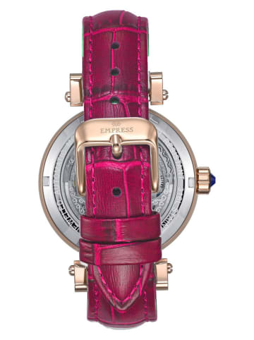 Empress Automatische horloge "Theodora" roze/roségoudkleurig
