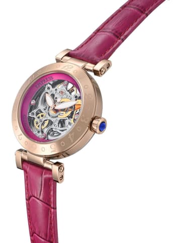 Empress Zegarek automatyczny "Theodora" w kolorze różowozłoto-różowym