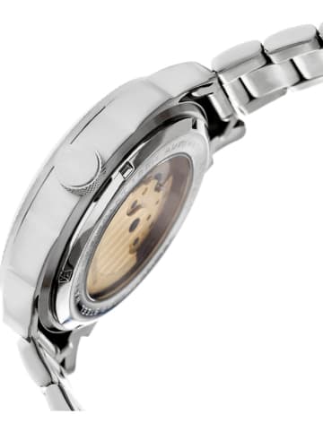 Heritor Automatikuhr "Helmsley" in Silber/ Weiß