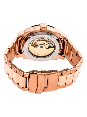 Heritor Automatisch horloge "Helmsley" roségoudkleurig/zwart