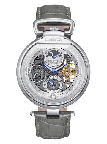 Heritor Automatikuhr "Lincoln" in Grau
