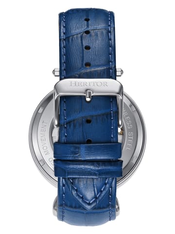 Heritor Automatikuhr "Lincoln" in Blau