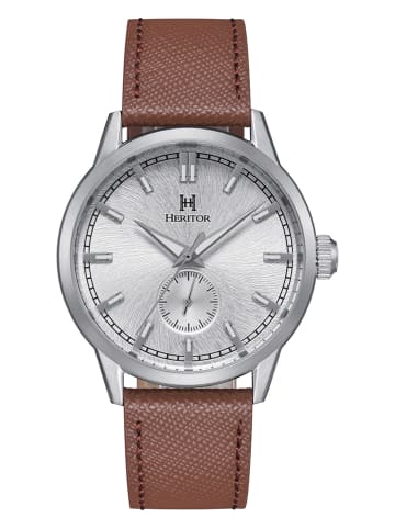 Heritor Automatikuhr "Argento" in Braun