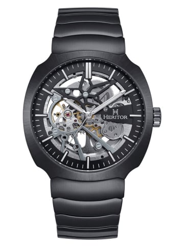 Heritor Automatikuhr ''Magnus'' in Schwarz