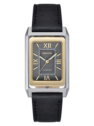 Heritor Automatikuhr ''Esteban'' in Schwarz/ Silber/ Gold