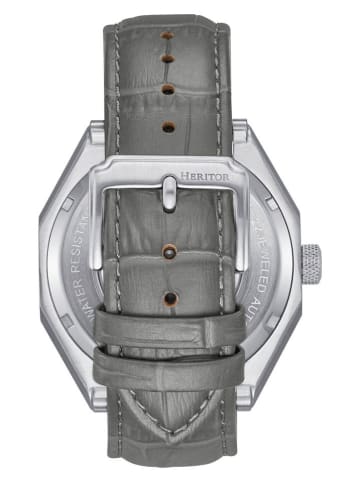 Heritor Automatikuhr ''Antoni'' in Grau/ Silber