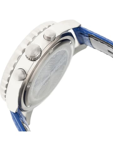 Morphic Chronograf "M51 Series" w kolorze srebrno-niebieskim