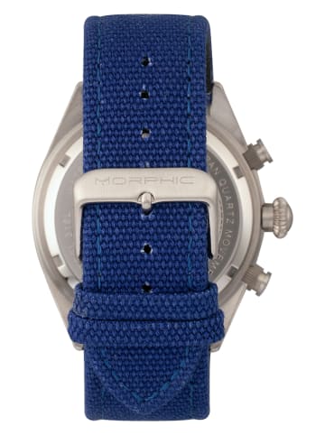 Morphic Chronograf "M53 Series" w kolorze srebrno-niebieskim