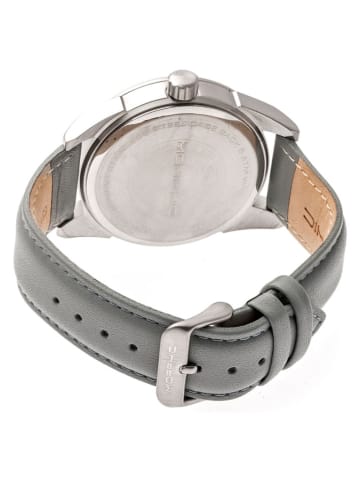 Morphic Kwartshorloge "M63 Series" grijs/zilverkleurig/zwart