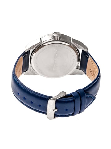 Morphic Zegarek kwarcowy "M63 Series" w kolorze granatowo-srebrno-czarnym