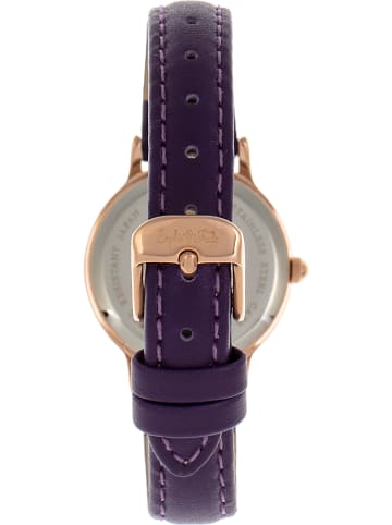 Sophie & Freda Quarzuhr "Berlin" in Lila/ Roségold/ Weiß