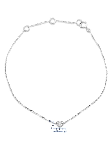 Revoni Weißgold-Armkette mit Diamanten