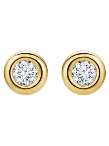 Revoni Gold-Ohrstecker mit Diamanten