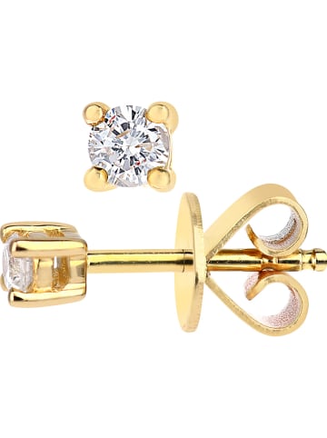 Revoni Gold-Ohrstecker mit Diamanten