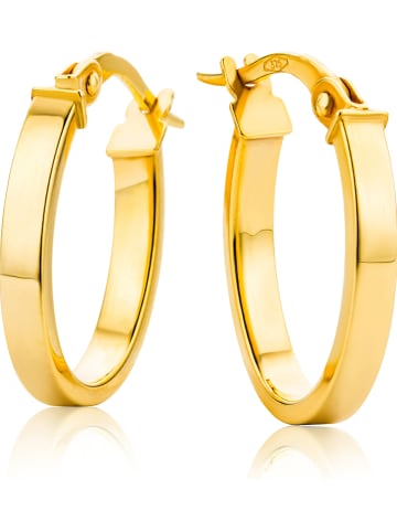 Revoni Złote kolczyki-kreole