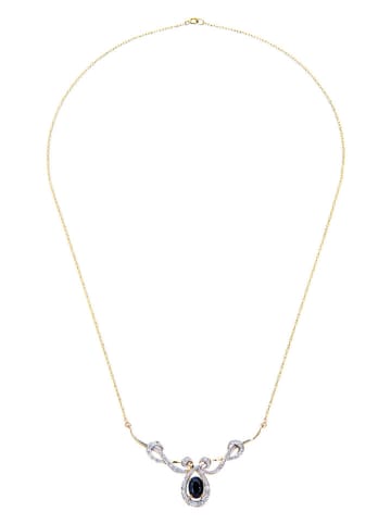 Revoni Gold-Halskette mit Schmuckelement - (L)46 cm