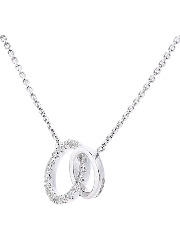 Revoni Złoty naszyjnik z diamentami - dł. 46 cm