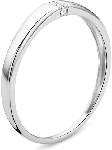 Revoni Witgouden ring met diamanten