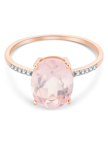 Diamant Exquis Roségold-Ring mit Diamanten