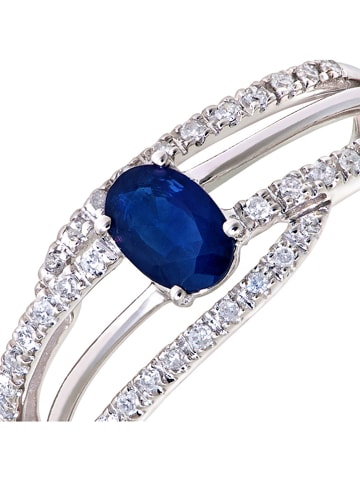 Diamant Exquis Weißgold-Ring mit Diamanten