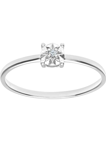 Revoni Weißgold-Ring mit Diamant
