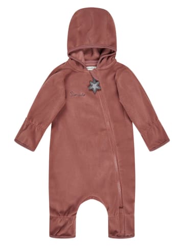 Sterntaler Kombinezon polarowy w kolorze czerwonym