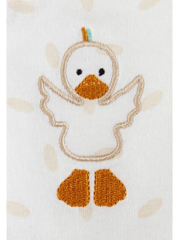 Sterntaler Strampler in Creme