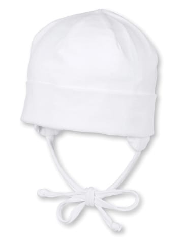 Sterntaler Bindemütze in Weiß
