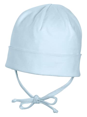 Sterntaler Bindemütze in Hellblau