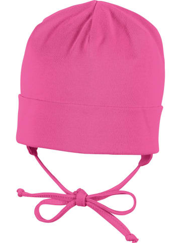 Sterntaler Bindemütze in Pink