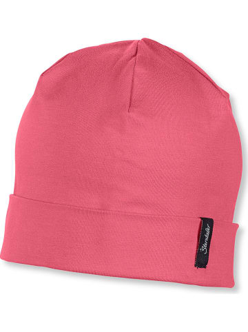 Sterntaler Beanie in Koralle