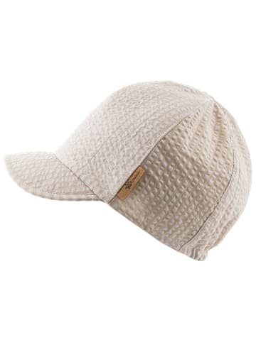 Sterntaler Schirmmütze "Streifen" in Beige