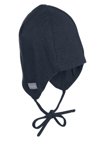 Sterntaler Bindemütze in Dunkelblau