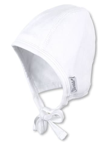 Sterntaler Czapka w kolorze białym