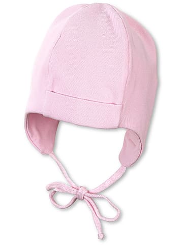 Sterntaler Bindemütze in Rosa