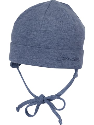 Sterntaler Bindemütze in Blau