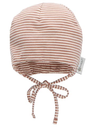 Sterntaler® Bindemütze in Hellbraun